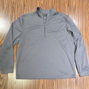 Callaway Men's Gray Quarter-Zip Jacket